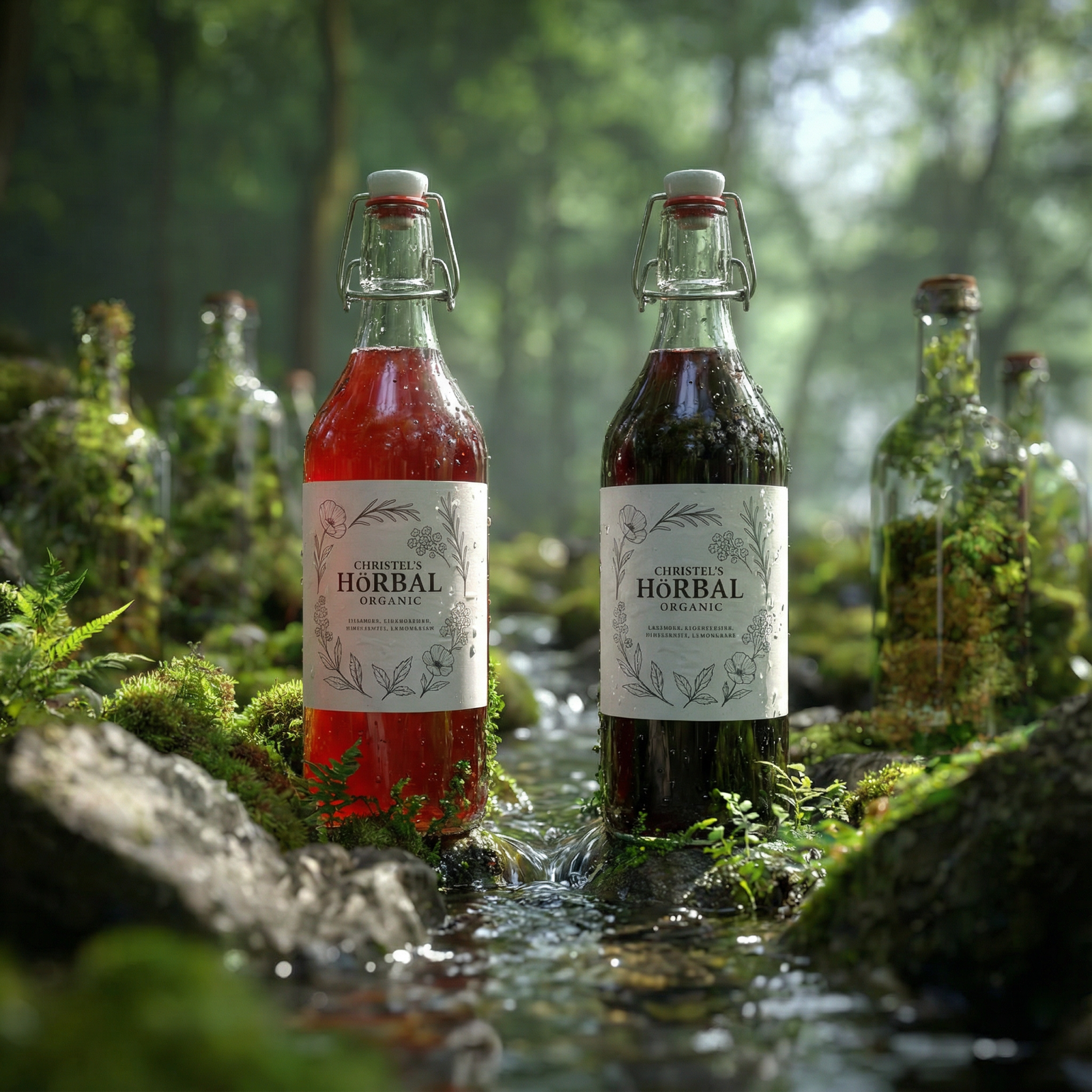 Christel's Hörbal vision moodboard.