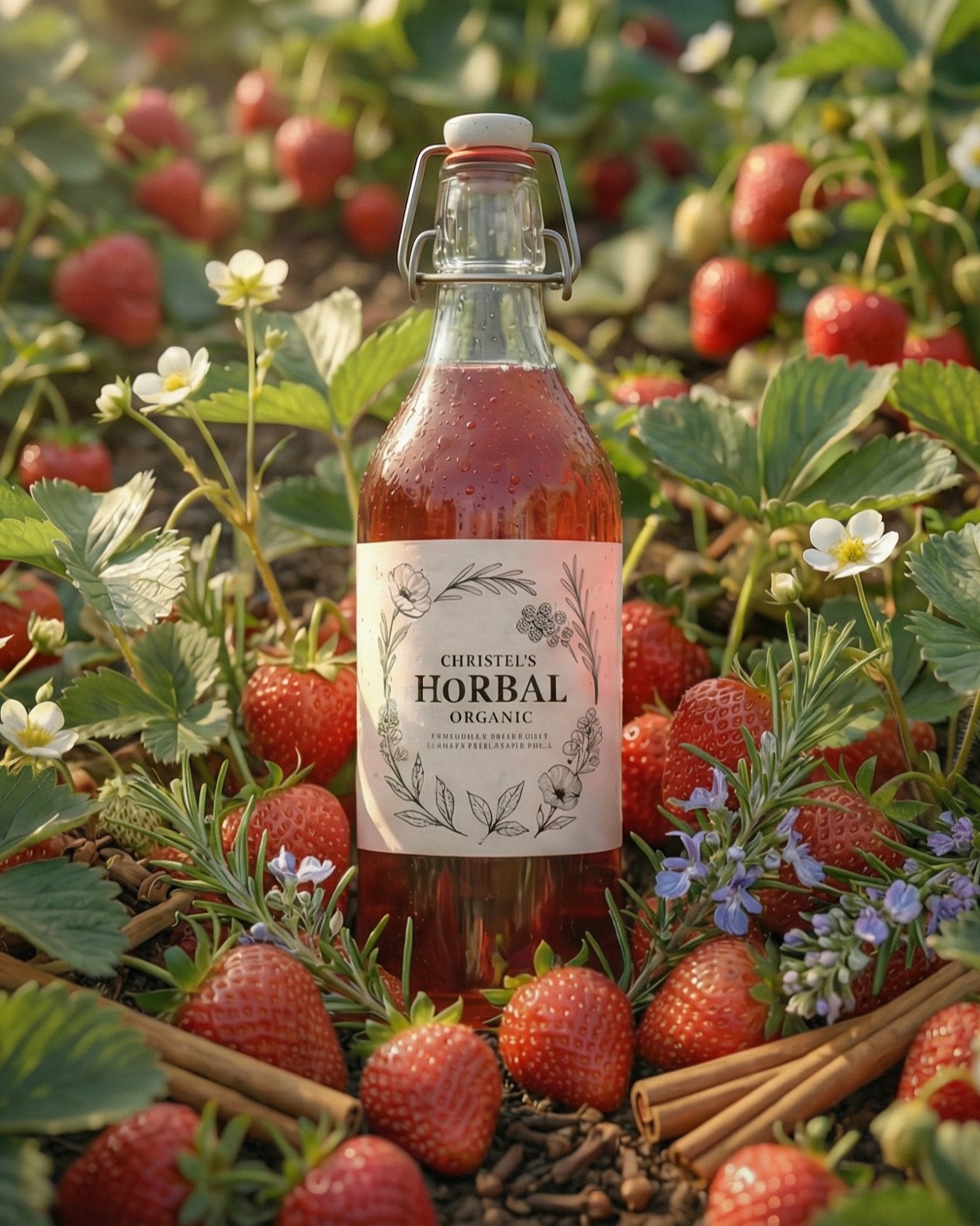 Mediterranean Dream bottle presentation.